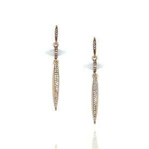 African Plains Linear Drop Earrings